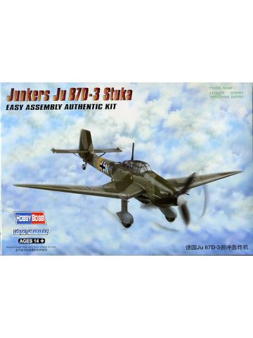HobbyBoss 80286 Junkers Ju87D-3 Stuka 1/72 Scale Plastic Model Kit