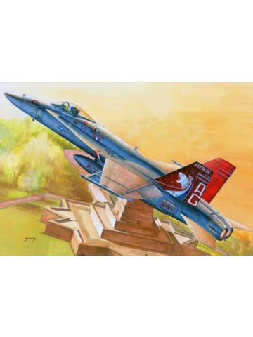 HobbyBoss 80321 McDonnell Douglas F/A-18C Hornet 1/48 Scale Plastic Model Kit