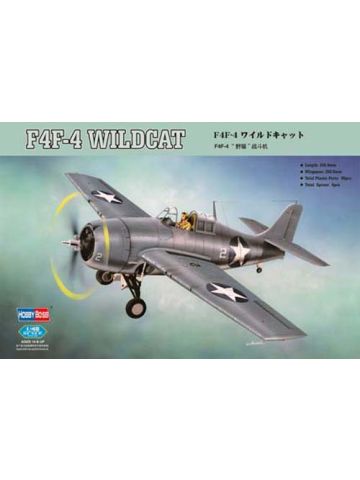 HobbyBoss 80328 Grumman F4F-4 Wildcat 1/48 Scale Plastic Model Kit