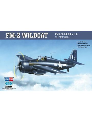 HobbyBoss 80330 Grumman FM-2 Wildcat 1/48 Scale Plastic Model Kit