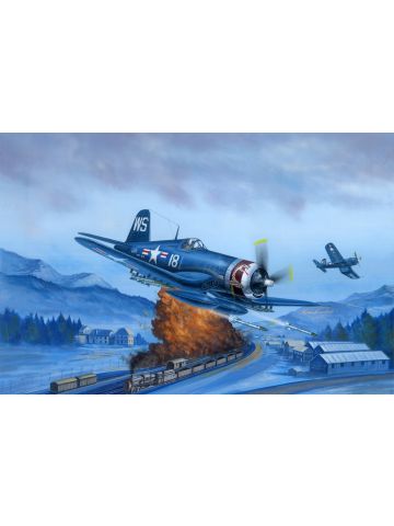 HobbyBoss 80387 Vought F4U-4 Corsair Late Production 1/48 Scale Model Kit
