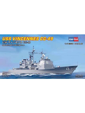 HobbyBoss 82502 US Guided Missile Cruiser Vincennes 1/1250 Scale Model Kit