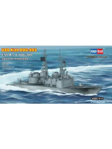 HobbyBoss 82507 US Guided-Missile Destroyer Kidd DDG-993 1/1250 Scale Model