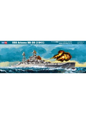 HobbyBoss 86501 US Battleship Arizona 1941 1/350 Scale Plastic Model Kit