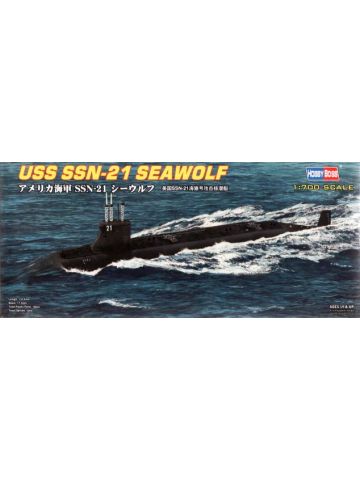 HobbyBoss 87003 US Submarine Seawolf SSN-21 1/700 Scale Plastic Model Kit