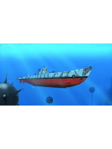 HobbyBoss 87006 German Submarine Type IX B 1/700 Scale Plastic Model Kit
