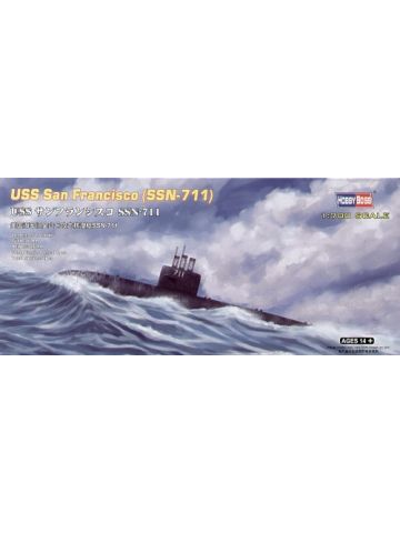 HobbyBoss 87015 US Submarine San Francisco SSN-711 1/700 Scale Plastic Model Kit