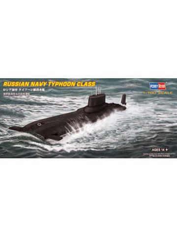 HobbyBoss 87019 Soviet Typhoon-Class Submarine 1/700 Scale Plastic Model Kit
