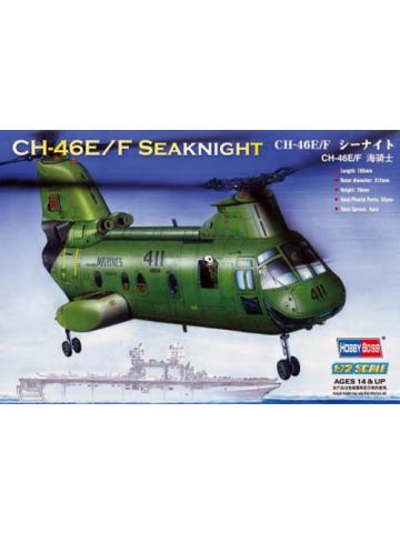 HobbyBoss 87223 Boeing Vertol CH-46E Sea Knight 1/72 Scale Plastic Model Kit