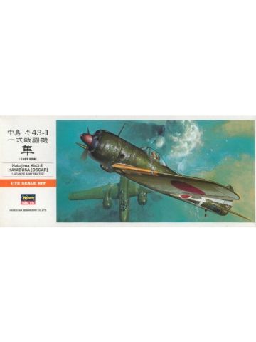 Hasegawa 00131 Nakajima Ki43-II 'Oscar' 1/72 Scale Plastic Model Kit