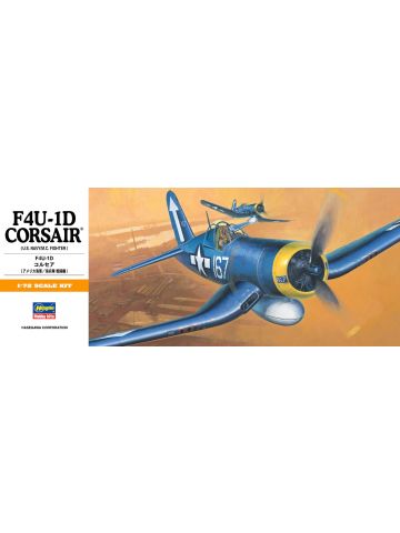 Hasegawa 00140 Vought F4U-1D Corsair 1/72 Scale Plastic Model Kit