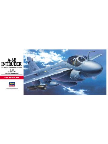 Hasegawa 00338 Grumman A-6E Intruder 1/72 Scale Plastic Model Kit