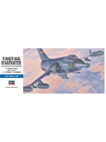 Hasegawa 00447 F-104S/G Starfighter 1/72 Scale Plastic Model Kit