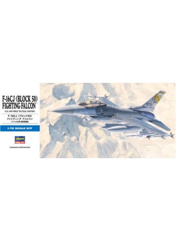 Hasegawa 00448 General Dynamics F-16CJ Block 50 Fighting Falcon 1/72 Scale Model Kit