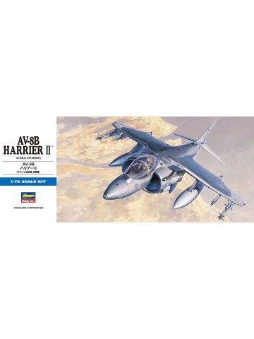 Hasegawa 00449 McDonnell Douglas AV-8B Harrier II 1/72 Scale Plastic Model Kit