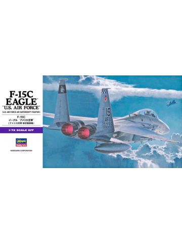 Hasegawa 00543 McDonnell Douglas F-15C Eagle 1/72 Scale Plastic Model Kit