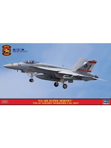 Hasegawa 02417 F/A-18E VFA-87 'Golden Warriors CAG 2019' 1/72 Scale Plastic Model Kit