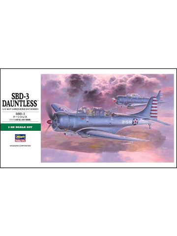 Hasegawa 09119 Douglas SBD-3 Dauntless 1/48 Scale Plastic Model Kit