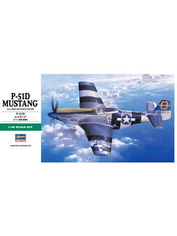 Hasegawa 09130 North American Aviation P-51D Mustang 1/48 Scale Plastic Model Kit
