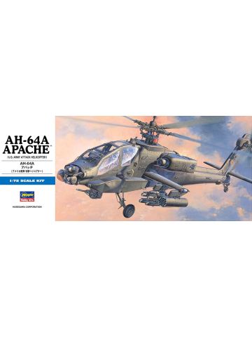 Hasegawa 00436 AH-64A Apache 1/72 Scale Plastic Model Kit