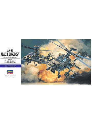 Hasegawa 00536 US Army AH-64 Apache Longbow 1/72 Scale Plastic Model Kit