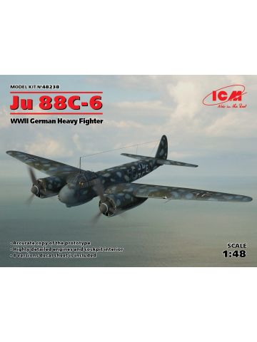 ICM 48238 Junkers Ju88C-6 Heavy Fighter 1/48 Scale Plastic Model Kit