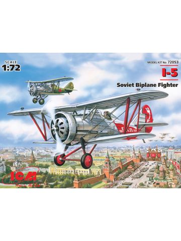 ICM 72053 Polikarpov I-5 1/72 Scale Plastic Model Kit