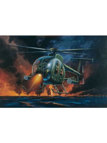 Italeri 0017 Boeing AH-6 'Night Fox' 1/72 Scale Plastic Model Kit