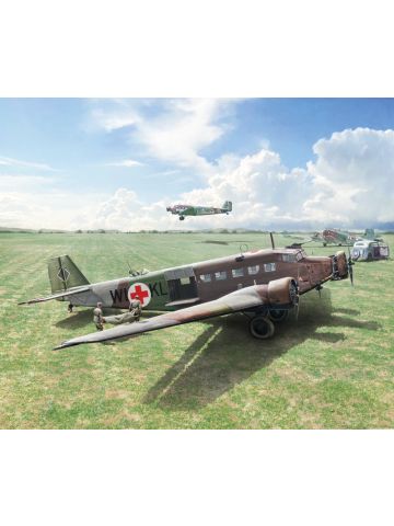 Italeri 0102 Junkers Ju 52/3M 1/72 Scale Plastic Model Kit