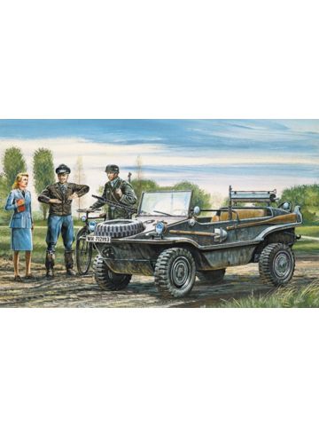 Italeri 0313 WWII German Schwimmwagen 1/35 Scale Plastic Model Kit