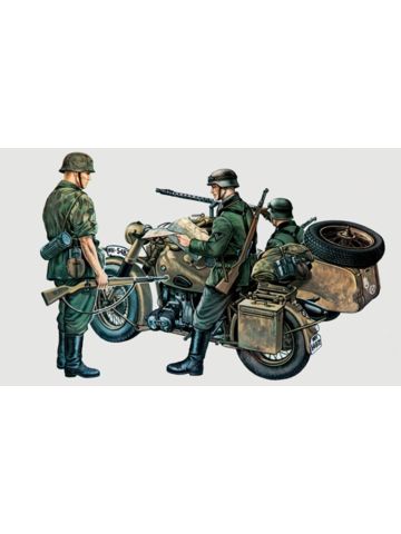 Italeri 0315 BMW Motorcycle With Sidecar 1/35 Scale Plastic Model Kit