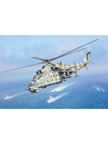 Italeri 1432 Mil Mi-24 / Mi-35 'Hind' 1/72 Scale Plastic Model Kit