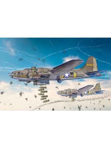 Italeri 1487 Boeing B-17F Flying Fortress 1/72 Scale Plastic Model Kit