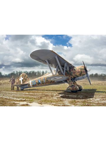 Italeri 2801 WWII Italian Fiat CR.42 Falco 1/48 Scale Plastic Model Kit
