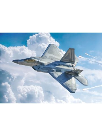Italeri 2822 Lockheed Martin F-22A Raptor 1/48 Scale Plastic Model Kit