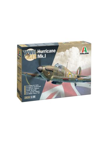 Italeri 2838 Hurricane Mk.1 '6 RAF Aces' 1/48 Scale Plastic Model Kit