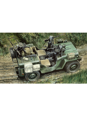 Italeri 320 Commando Car 1/35 Scale Plastic Model Kit