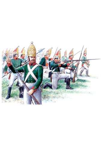 Italeri 6006 Russian Grenadiers Napoleonic Wars 1/72 Scale Plastic Model Figures