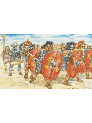 Italeri 6021 Roman Infantry 1st - 2nd Century B.C. 1/72 Scale Model Figures