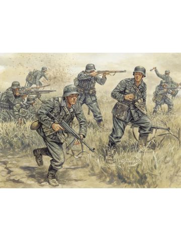 Italeri 6033 WWII German Infantry 1/72 Scale Plastic Model Figures