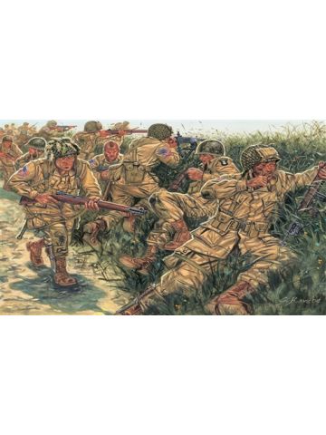 Italeri 6063 WWII US Paratroopers 1/72 Scale Plastic Model Figures