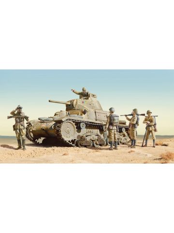 Italeri 6543 Carro Armato M14/41 I Serie & Italian Infantry 1/35 Scale Model Kit