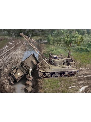 Italeri 6547 M32B1 Armored Recovery Vehicle 1/35 Scale Plastic Model Kit