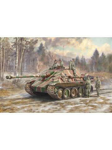 Italeri 6564 Sd.Kfz.173 Jagdpanther with Winter Crew 1/35 Scale Model Kit