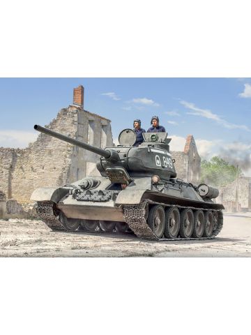 Italeri 6758 Soviet T-34/85 Zavod 112 1944 1/35 Scale Plastic Model Kit