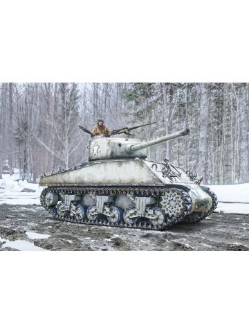 Italeri 96440 M4A3 76mm 'Wet' Sherman 1/35 Scale Plastic Model Kit