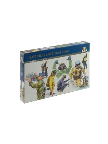 Italeri 1246 NATO Pilots and Ground Crews 1/72 Scale Plastic Model Kit