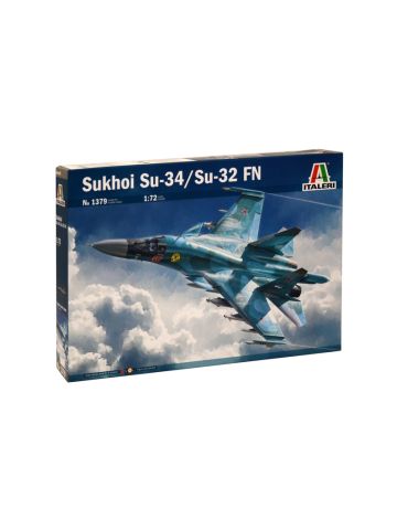 Italeri 1379 Sukhoi Su-34/Su-32 FN 1/72 Scale Plastic Model Kit