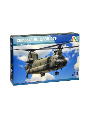 Italeri 2779 Boeing Chinook HC.2 / CH-47F 1/48 Scale Plastic Model Kit