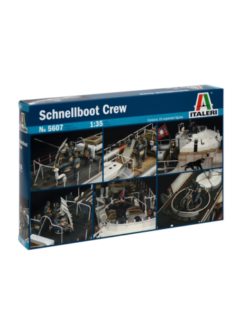 Italeri 5607 Schnellboot Crew 1/35 Scale Plastic Model Kit